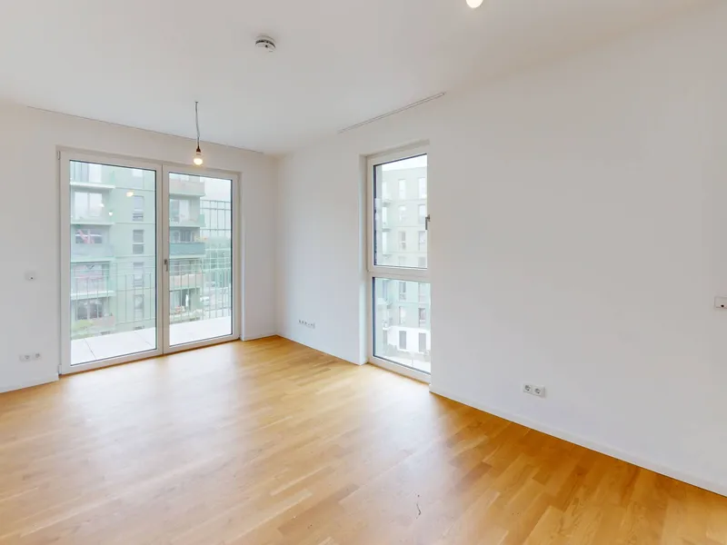 Exklusive 3,5-Zimmer-Wohnung mit 3 BALKONEN, 2 BÄDERN und EBK in 'Ferdinand's Garden' — photo 1